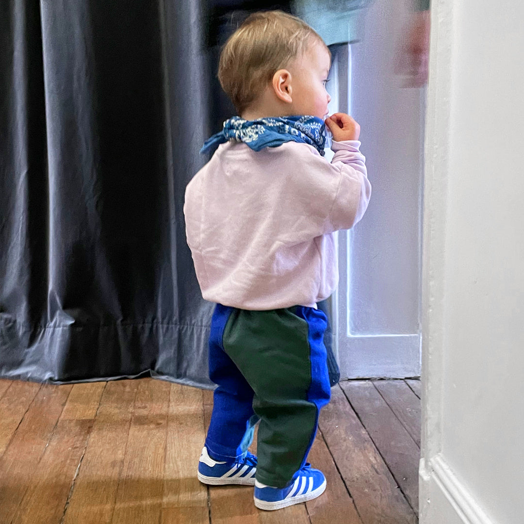 pantalon écologique upcyclé et made in france pour enfant