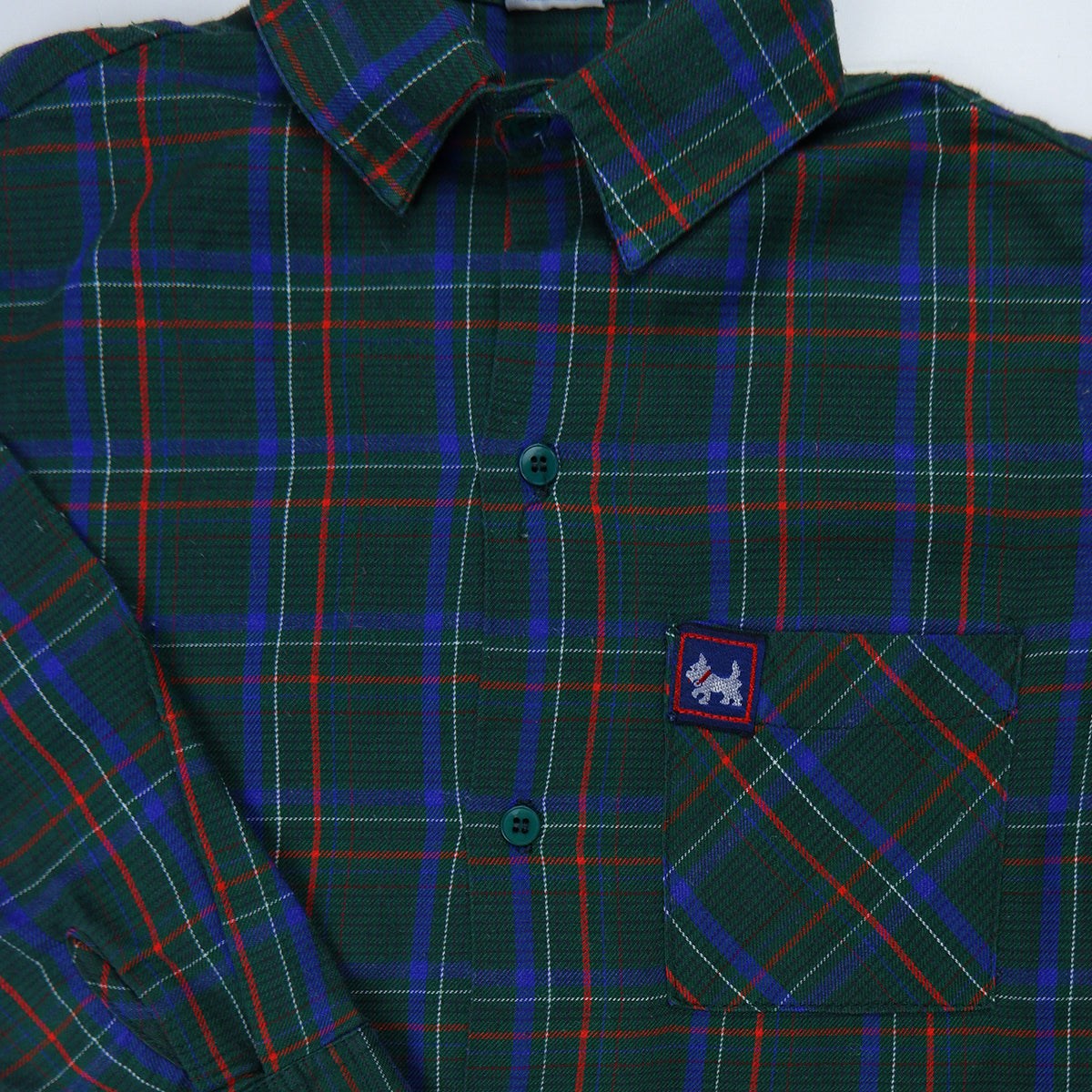 Chemise à carreaux vintage