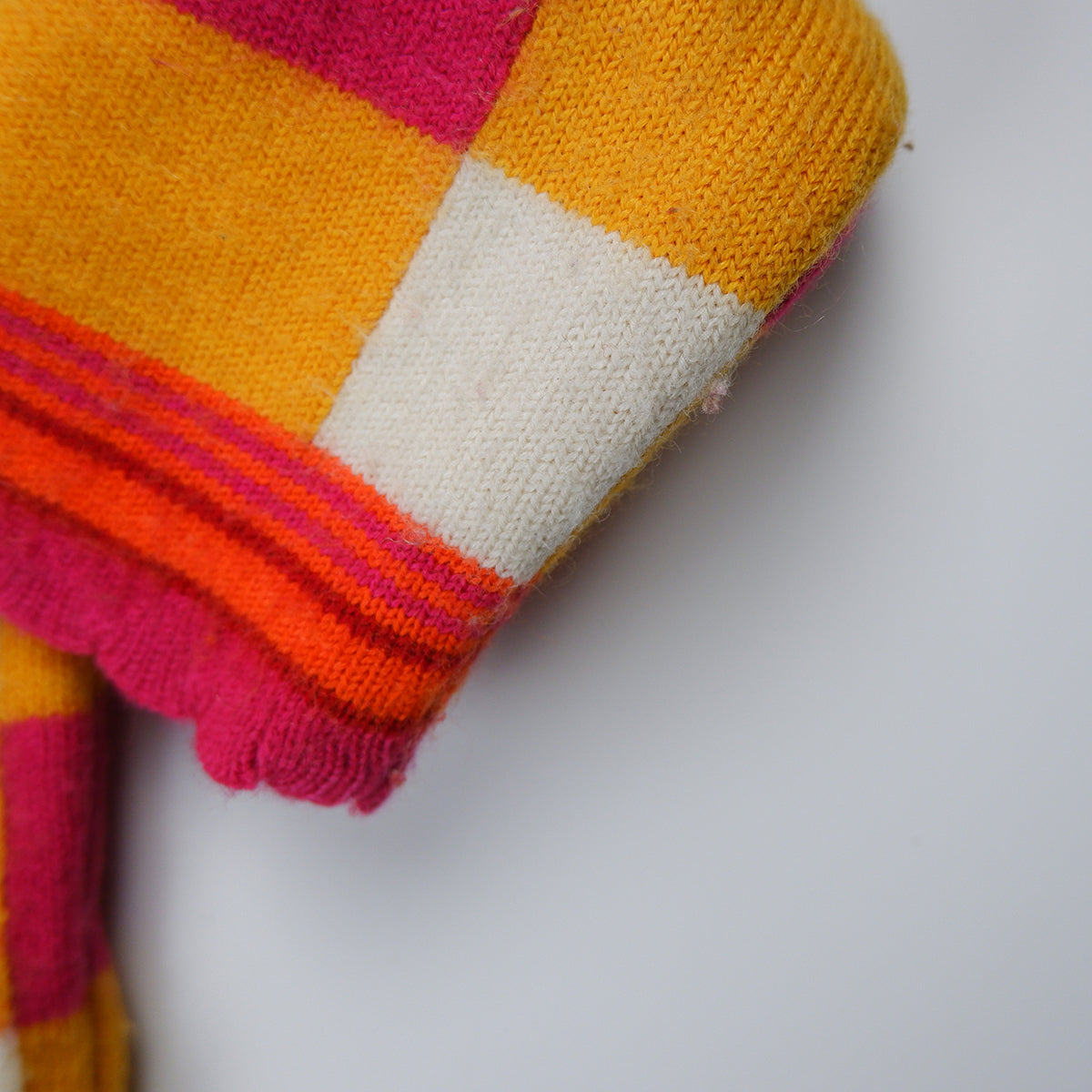 Vintage checked sweater