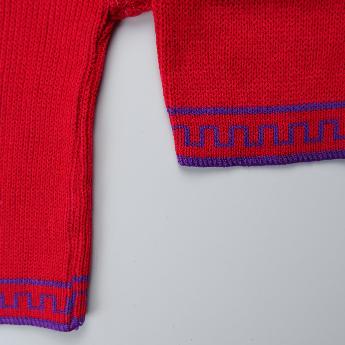 Vintage pink polo collar sweater