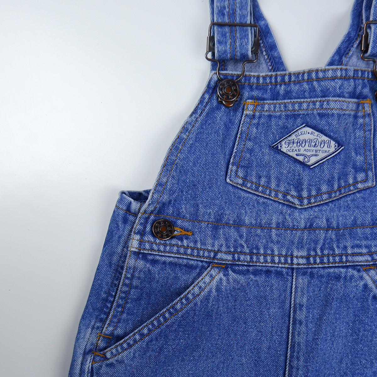 Salopette en jean vintage