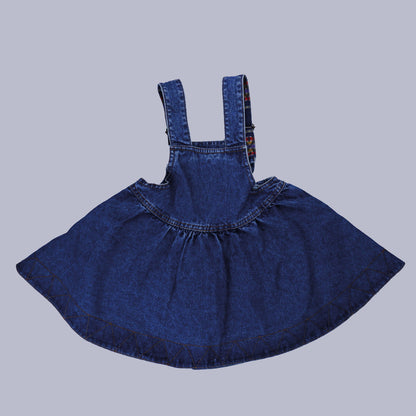 robe salopette en jean vintage pour bébé