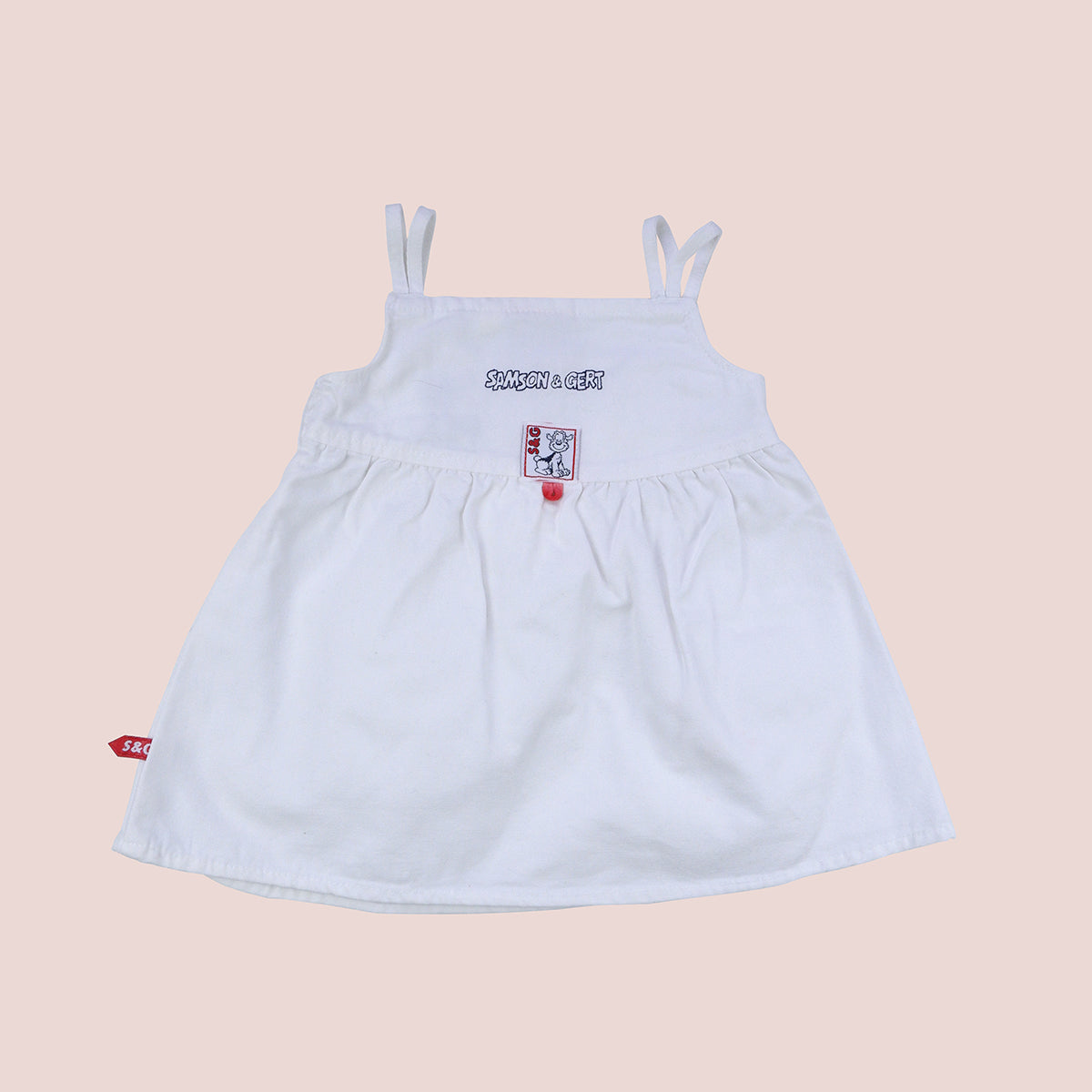 robe blanche tennis vintage pour enfants