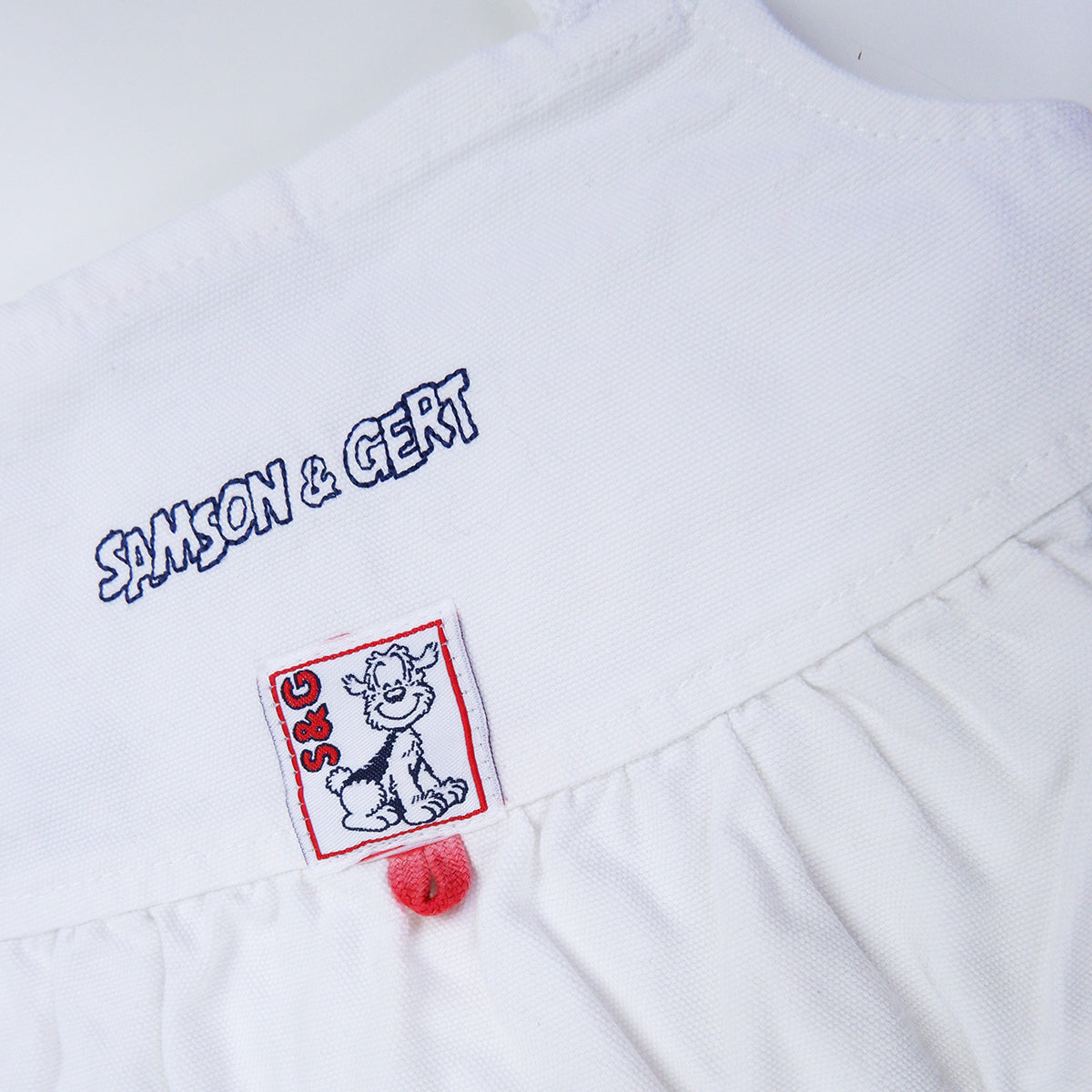 Robe sportswear blanche vintage