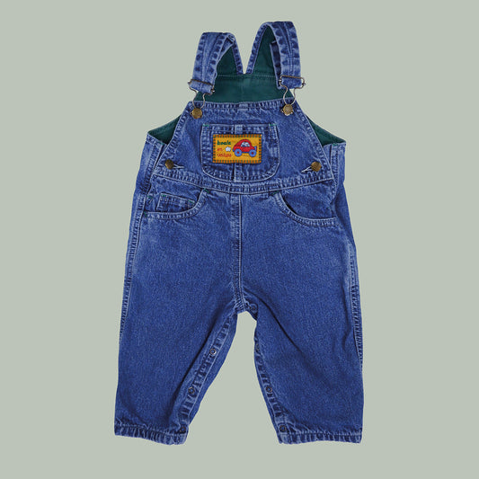 salopette en jean vintage pour enfants