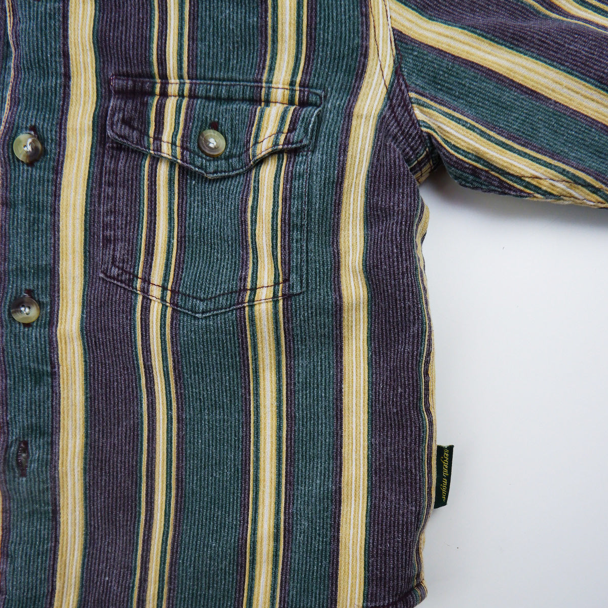 surchemise rayée vintage matelassée pour enfants