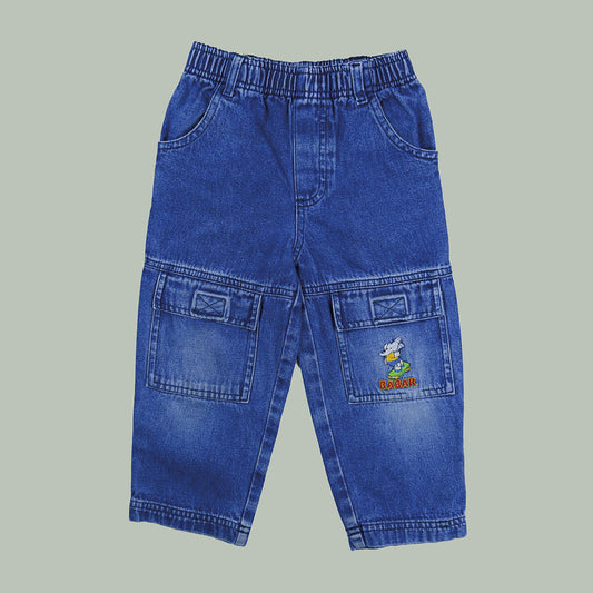 Pantalon en jean babar skate vintage pour enfant