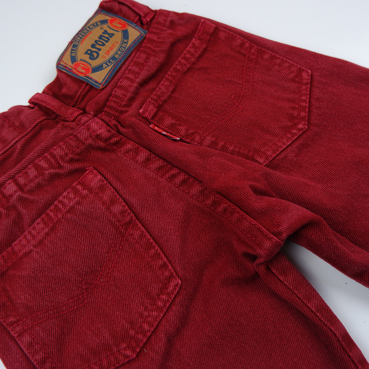 Jean rouge vintage