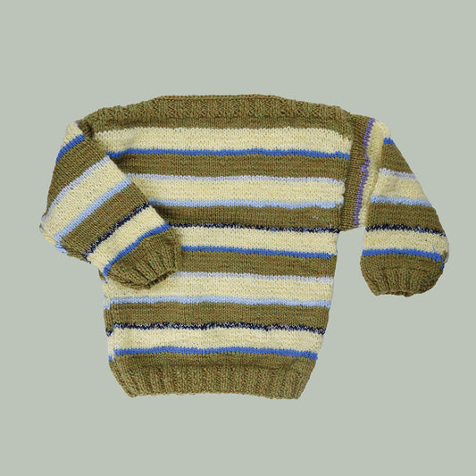 pull vintage handmade pour enfants