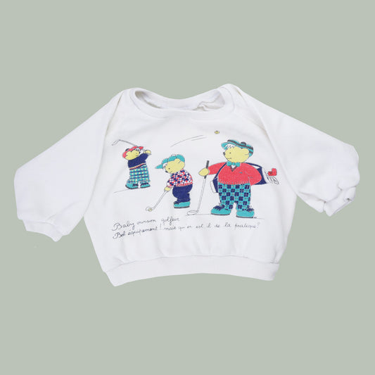 sweat-shirt vintage pour bébé