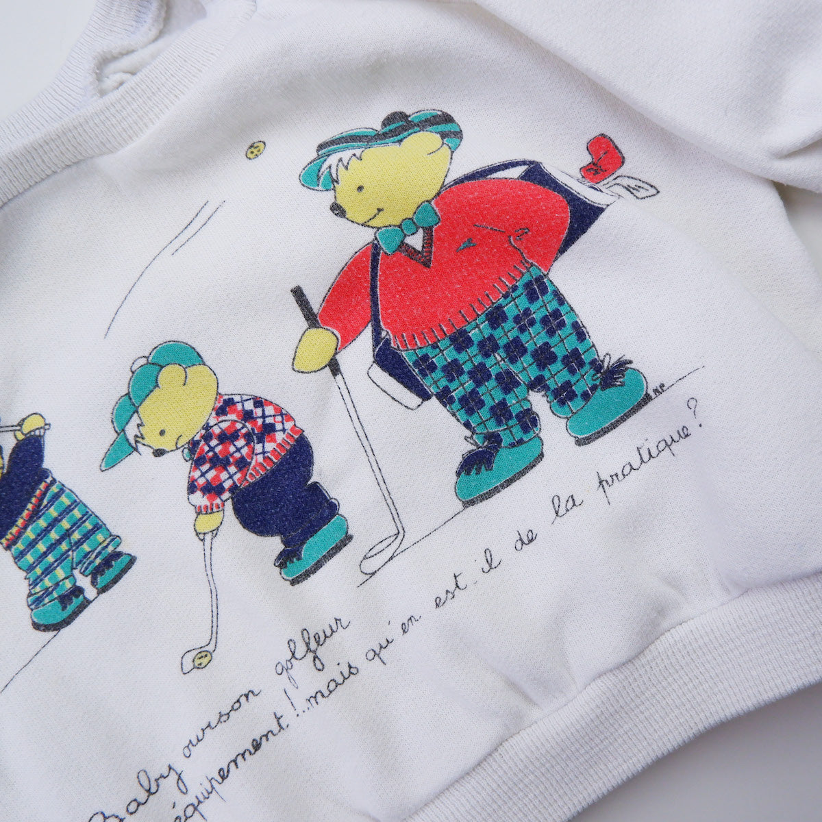 sweat-shirt vintage pour bébé